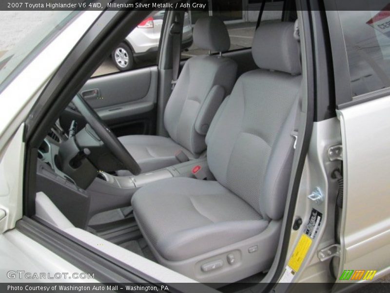 Millenium Silver Metallic / Ash Gray 2007 Toyota Highlander V6 4WD