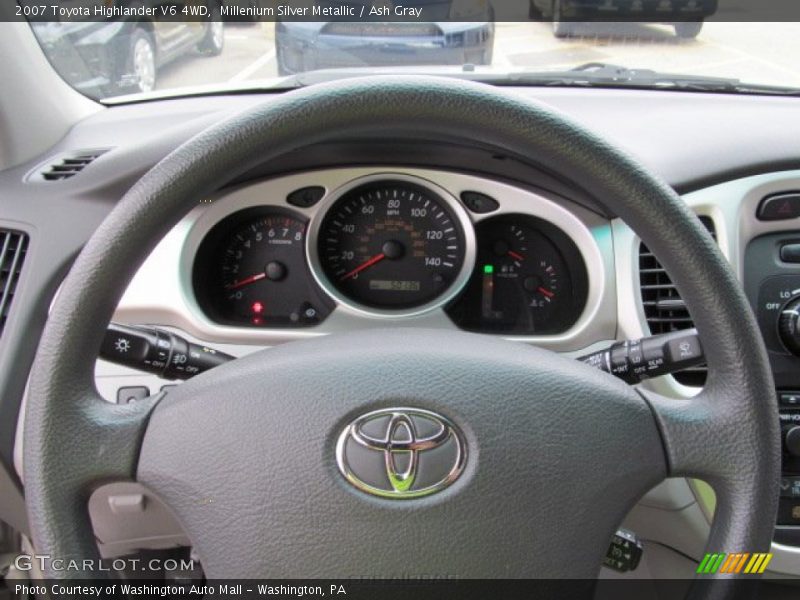 Millenium Silver Metallic / Ash Gray 2007 Toyota Highlander V6 4WD
