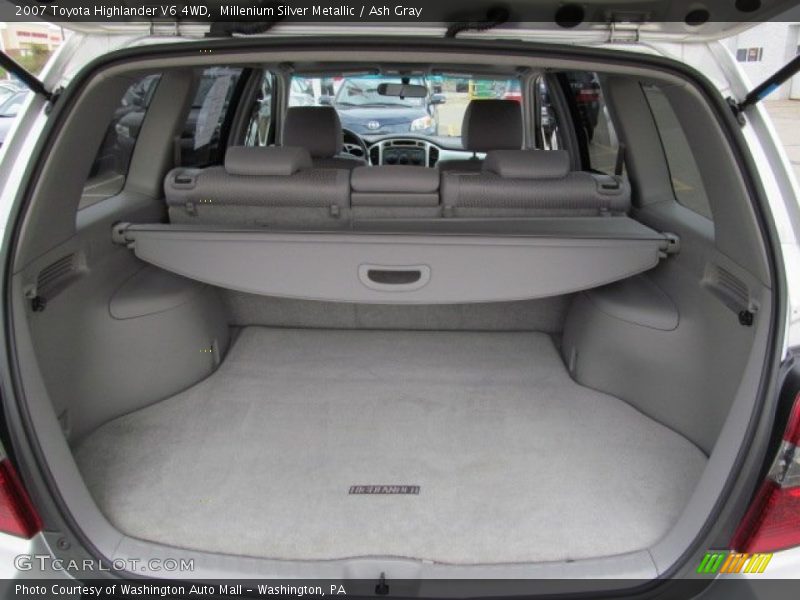 Millenium Silver Metallic / Ash Gray 2007 Toyota Highlander V6 4WD