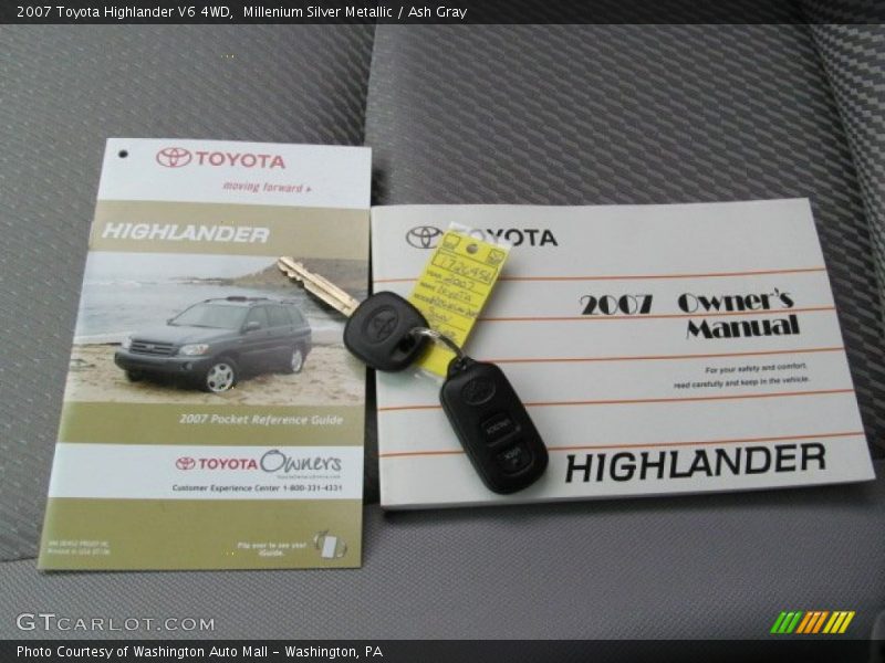 Millenium Silver Metallic / Ash Gray 2007 Toyota Highlander V6 4WD