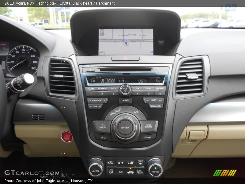Crystal Black Pearl / Parchment 2013 Acura RDX Technology