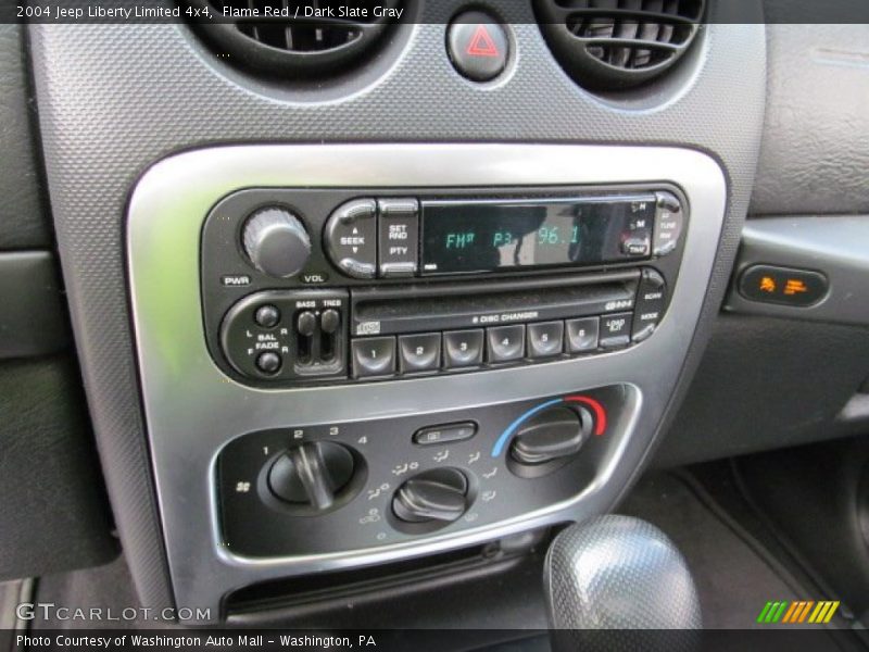 Flame Red / Dark Slate Gray 2004 Jeep Liberty Limited 4x4