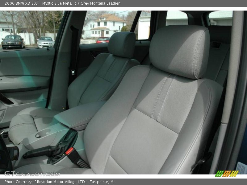 Mystic Blue Metallic / Grey Montana Leather 2006 BMW X3 3.0i