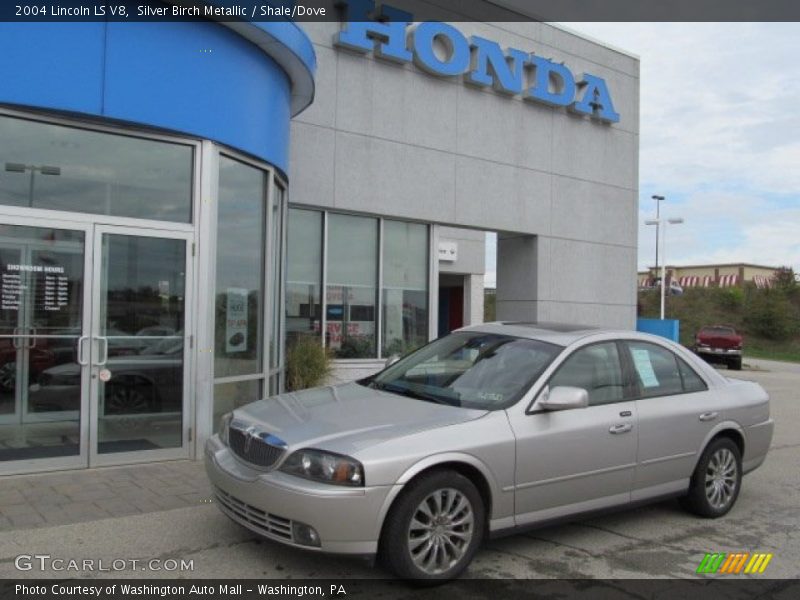 Silver Birch Metallic / Shale/Dove 2004 Lincoln LS V8