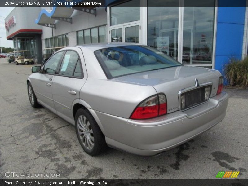 Silver Birch Metallic / Shale/Dove 2004 Lincoln LS V8