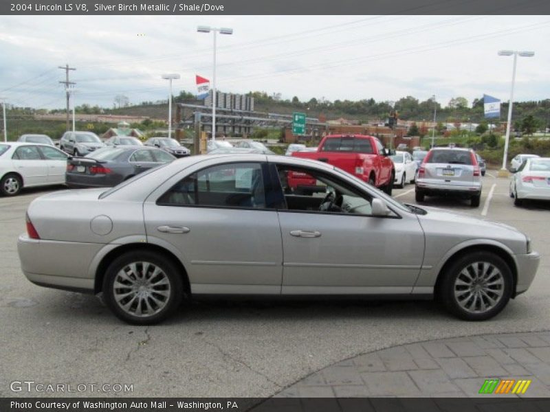 Silver Birch Metallic / Shale/Dove 2004 Lincoln LS V8