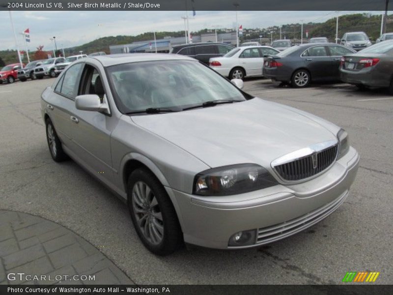 Silver Birch Metallic / Shale/Dove 2004 Lincoln LS V8