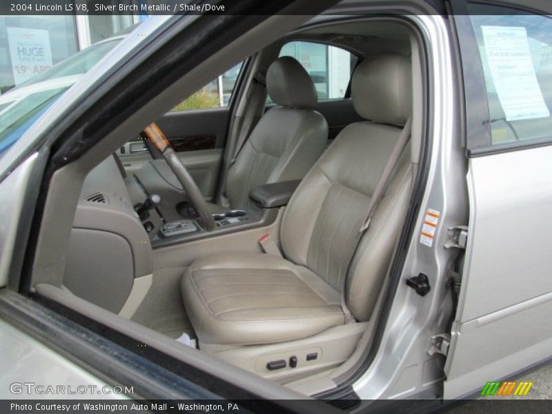 Silver Birch Metallic / Shale/Dove 2004 Lincoln LS V8