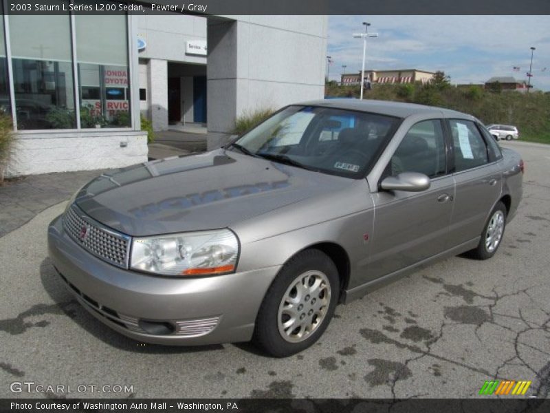 Pewter / Gray 2003 Saturn L Series L200 Sedan