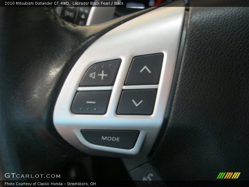 Labrador Black Pearl / Black 2010 Mitsubishi Outlander GT 4WD