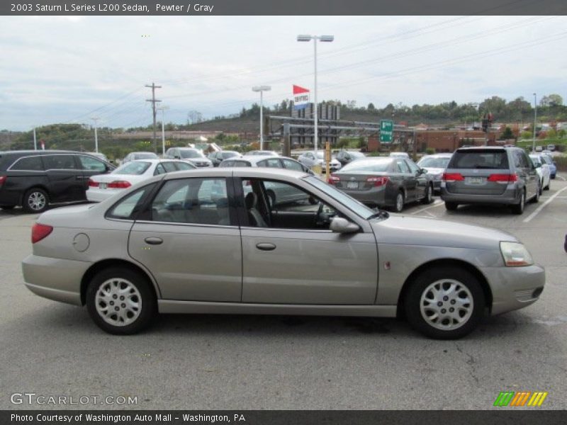 Pewter / Gray 2003 Saturn L Series L200 Sedan