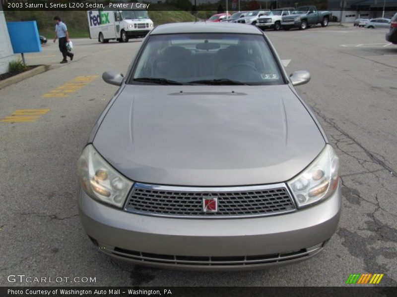 Pewter / Gray 2003 Saturn L Series L200 Sedan
