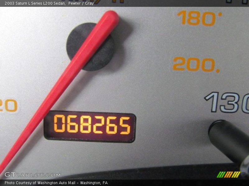 Pewter / Gray 2003 Saturn L Series L200 Sedan