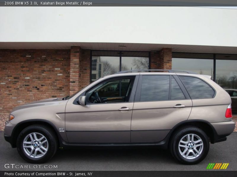 Kalahari Beige Metallic / Beige 2006 BMW X5 3.0i