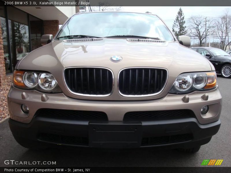 Kalahari Beige Metallic / Beige 2006 BMW X5 3.0i