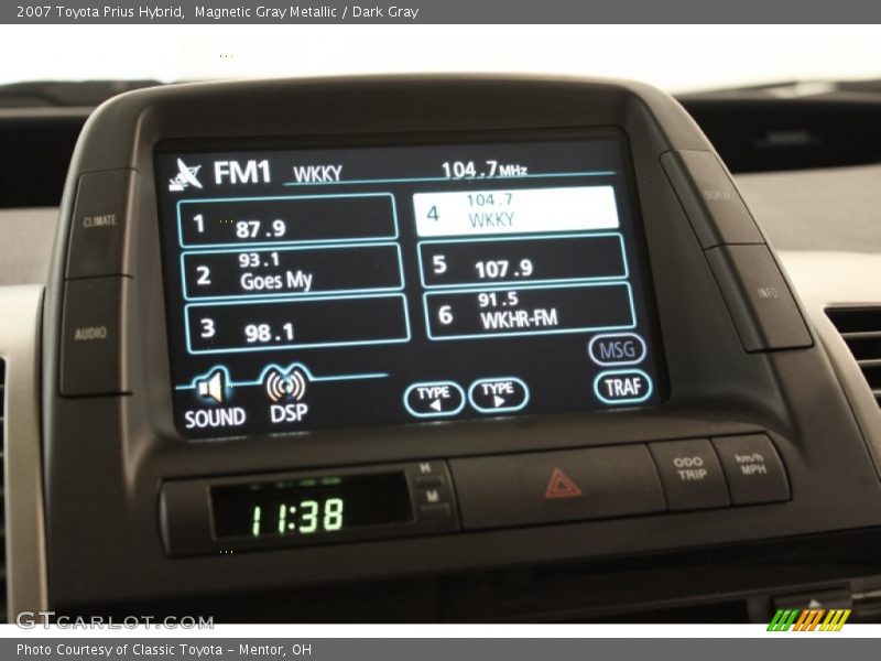 Magnetic Gray Metallic / Dark Gray 2007 Toyota Prius Hybrid