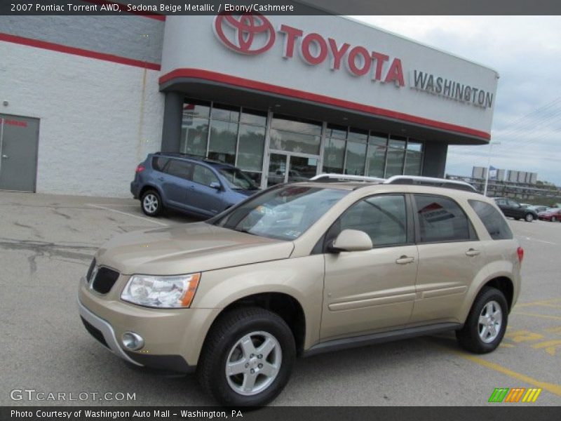 Sedona Beige Metallic / Ebony/Cashmere 2007 Pontiac Torrent AWD