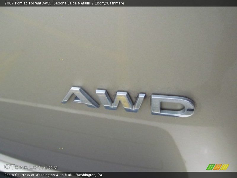 Sedona Beige Metallic / Ebony/Cashmere 2007 Pontiac Torrent AWD