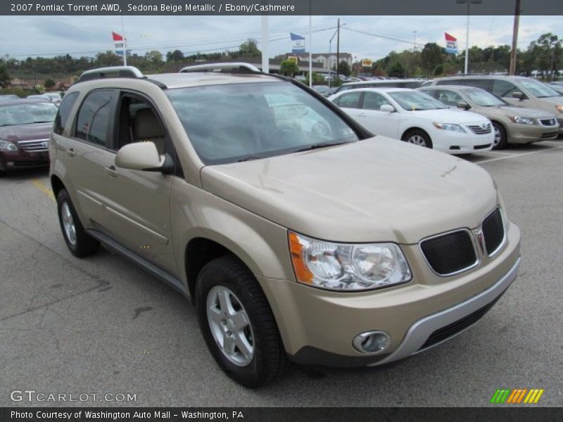Sedona Beige Metallic / Ebony/Cashmere 2007 Pontiac Torrent AWD