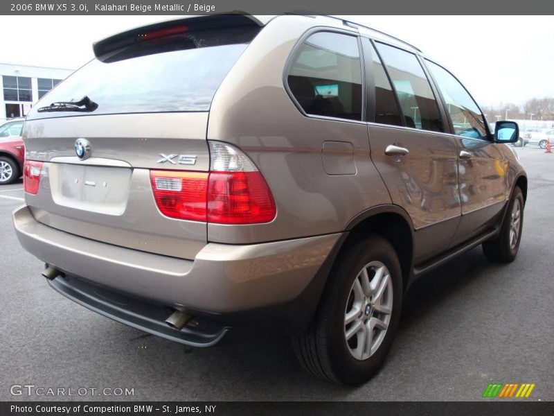 Kalahari Beige Metallic / Beige 2006 BMW X5 3.0i