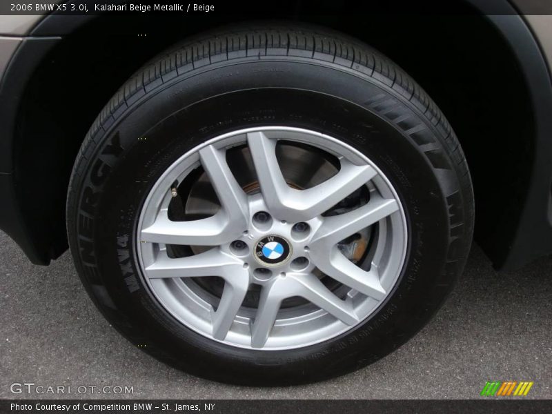 Kalahari Beige Metallic / Beige 2006 BMW X5 3.0i