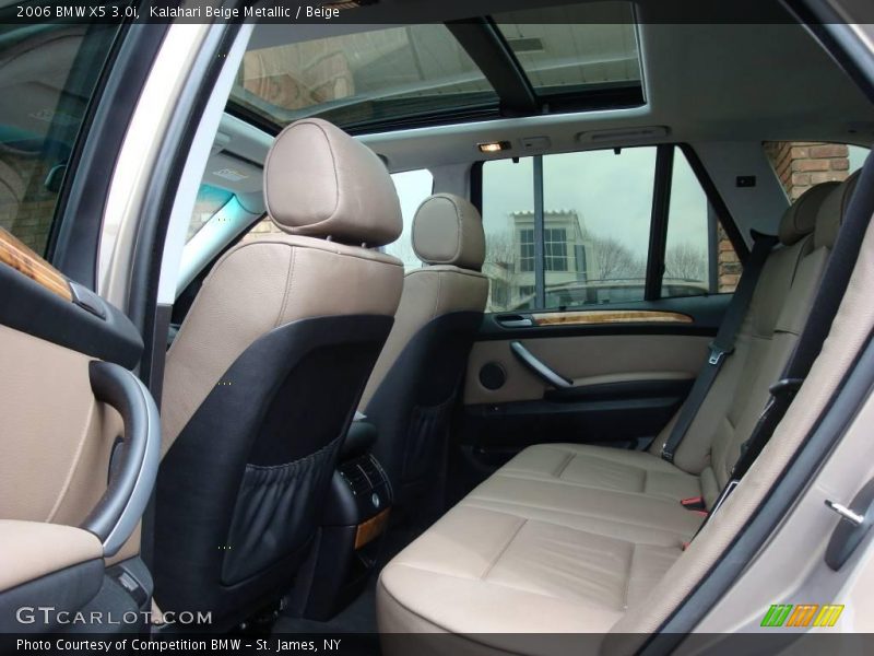 Kalahari Beige Metallic / Beige 2006 BMW X5 3.0i
