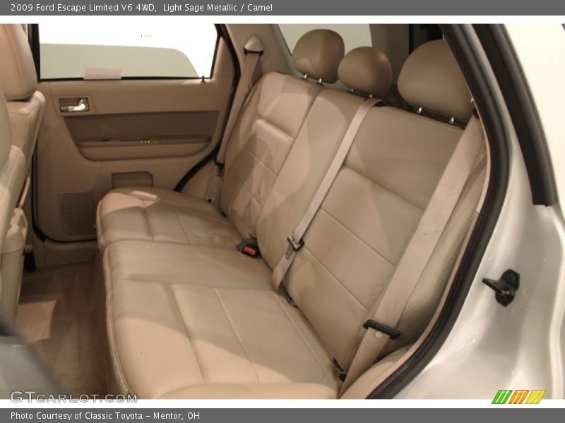 Light Sage Metallic / Camel 2009 Ford Escape Limited V6 4WD