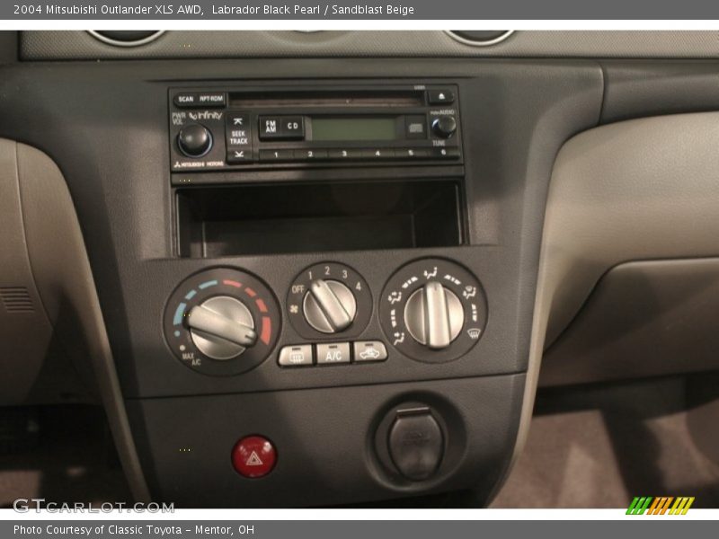 Controls of 2004 Outlander XLS AWD