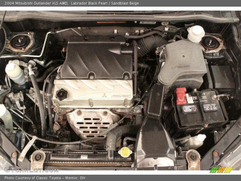  2004 Outlander XLS AWD Engine - 2.4 Liter SOHC 16 Valve MIVEC 4 Cylinder