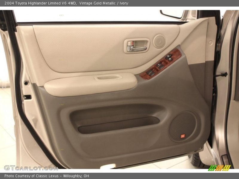 Vintage Gold Metallic / Ivory 2004 Toyota Highlander Limited V6 4WD