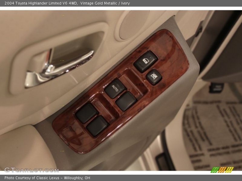 Vintage Gold Metallic / Ivory 2004 Toyota Highlander Limited V6 4WD