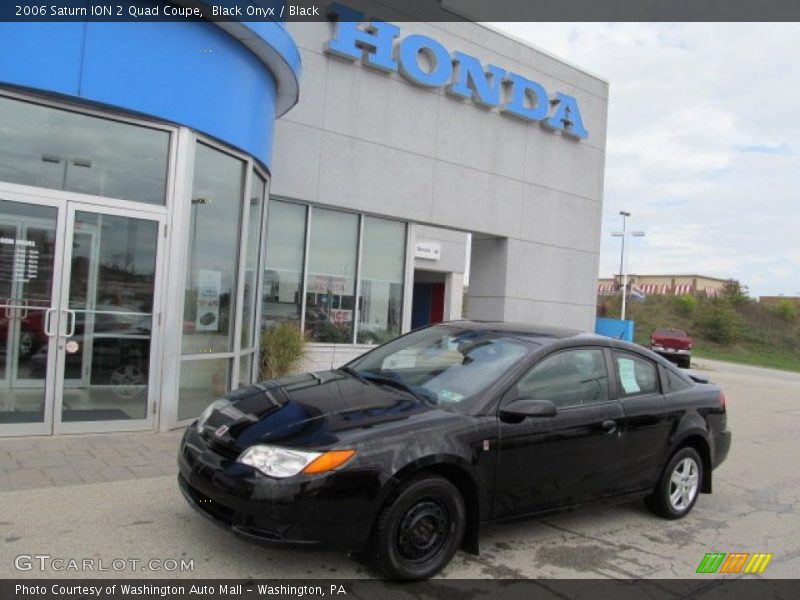 Black Onyx / Black 2006 Saturn ION 2 Quad Coupe