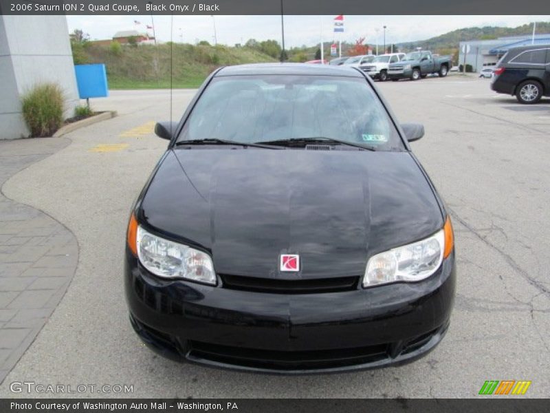 Black Onyx / Black 2006 Saturn ION 2 Quad Coupe