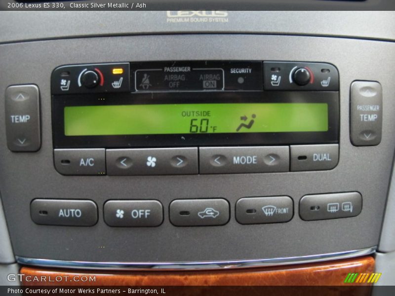 Classic Silver Metallic / Ash 2006 Lexus ES 330