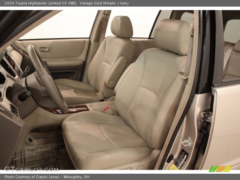Vintage Gold Metallic / Ivory 2004 Toyota Highlander Limited V6 4WD