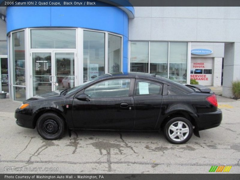 Black Onyx / Black 2006 Saturn ION 2 Quad Coupe