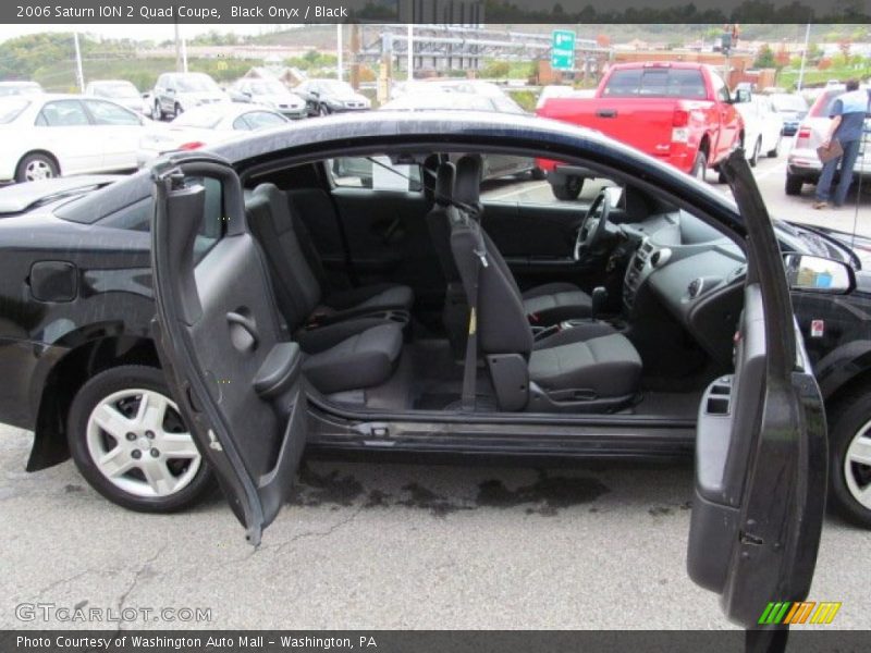 Black Onyx / Black 2006 Saturn ION 2 Quad Coupe