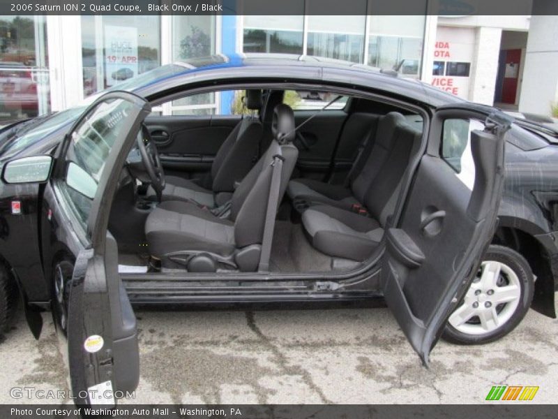 Black Onyx / Black 2006 Saturn ION 2 Quad Coupe