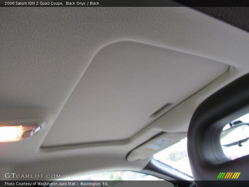 Black Onyx / Black 2006 Saturn ION 2 Quad Coupe