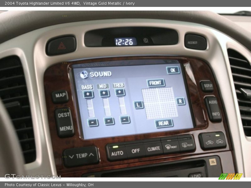 Vintage Gold Metallic / Ivory 2004 Toyota Highlander Limited V6 4WD