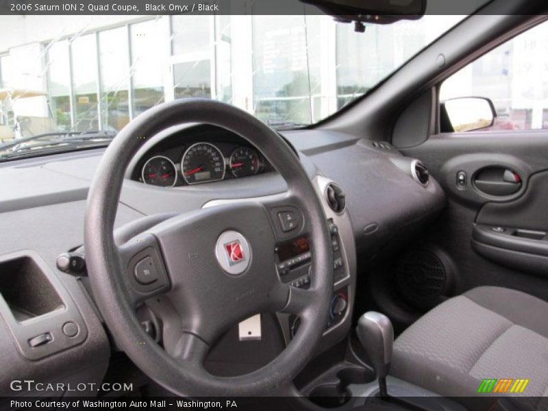Black Onyx / Black 2006 Saturn ION 2 Quad Coupe