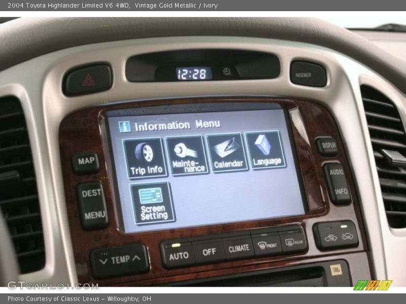 Vintage Gold Metallic / Ivory 2004 Toyota Highlander Limited V6 4WD