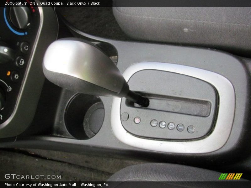 Black Onyx / Black 2006 Saturn ION 2 Quad Coupe
