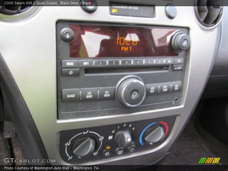 Black Onyx / Black 2006 Saturn ION 2 Quad Coupe