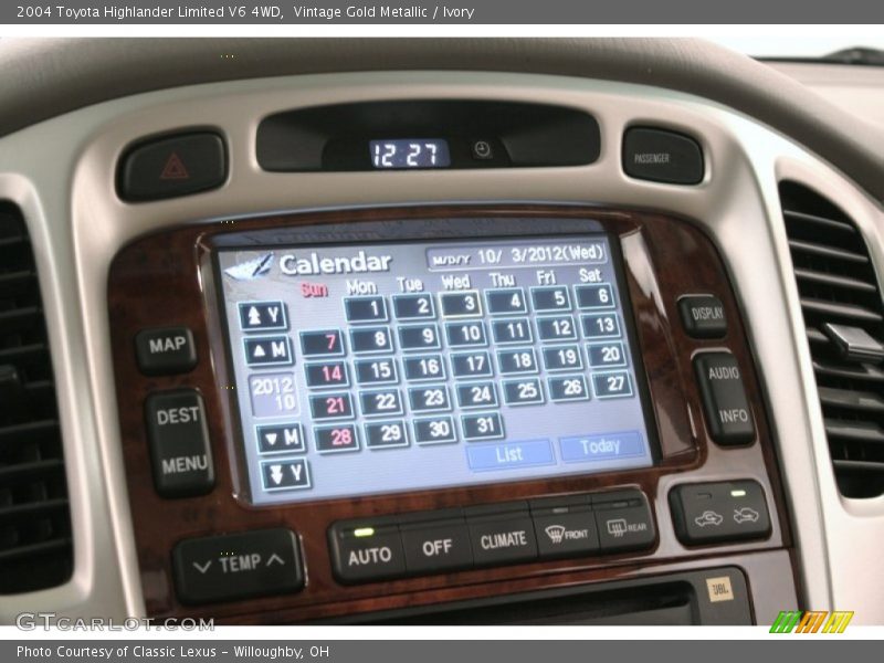 Vintage Gold Metallic / Ivory 2004 Toyota Highlander Limited V6 4WD