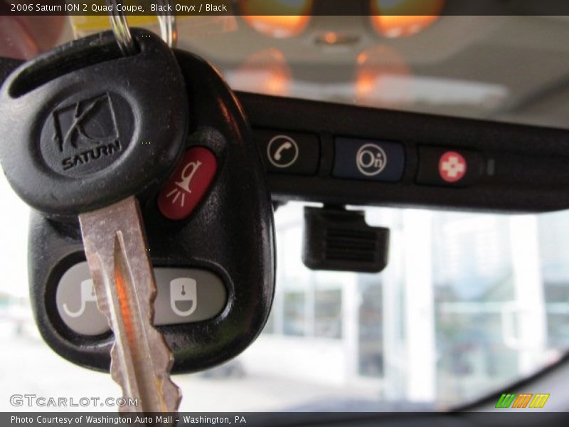 Black Onyx / Black 2006 Saturn ION 2 Quad Coupe