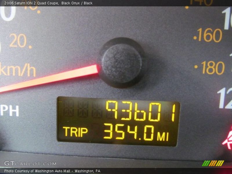Black Onyx / Black 2006 Saturn ION 2 Quad Coupe