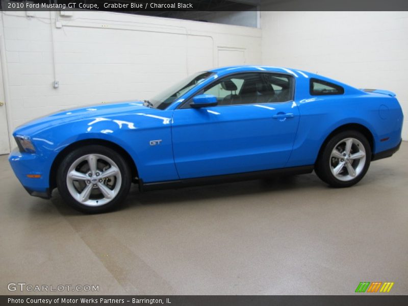  2010 Mustang GT Coupe Grabber Blue