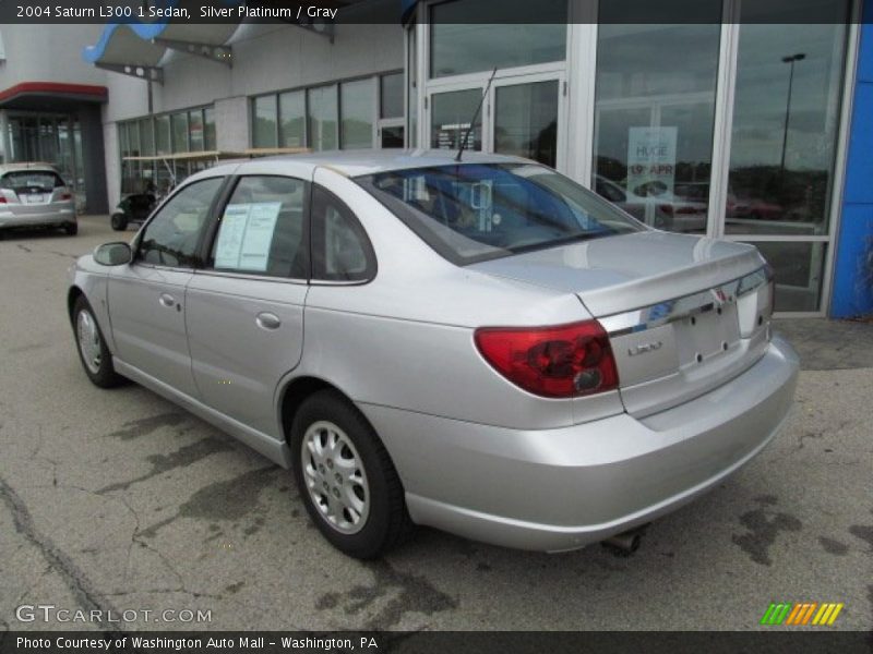 Silver Platinum / Gray 2004 Saturn L300 1 Sedan