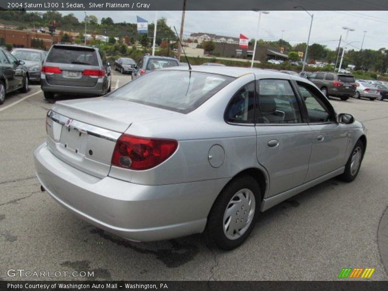 Silver Platinum / Gray 2004 Saturn L300 1 Sedan